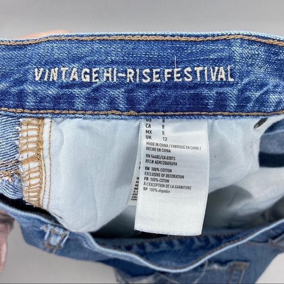 American Eagle Vintage Hi-Rise Festival - Picture 6 of 9